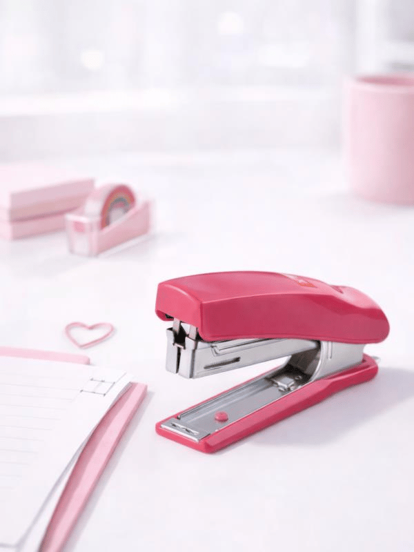 Max HD-10D No:10 Zımba Makinesi Pembe