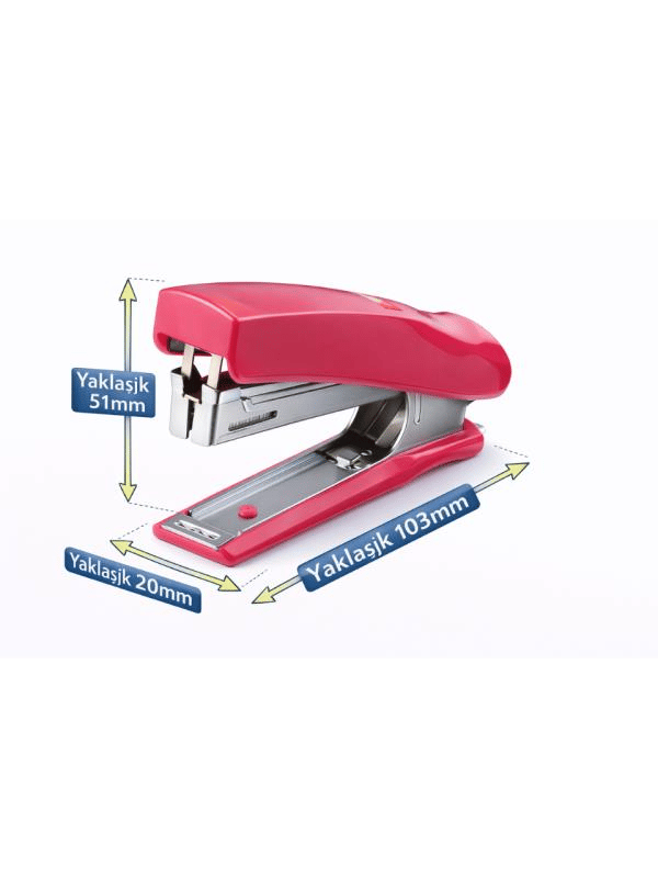 Max HD-10D No:10 Zımba Makinesi Pembe