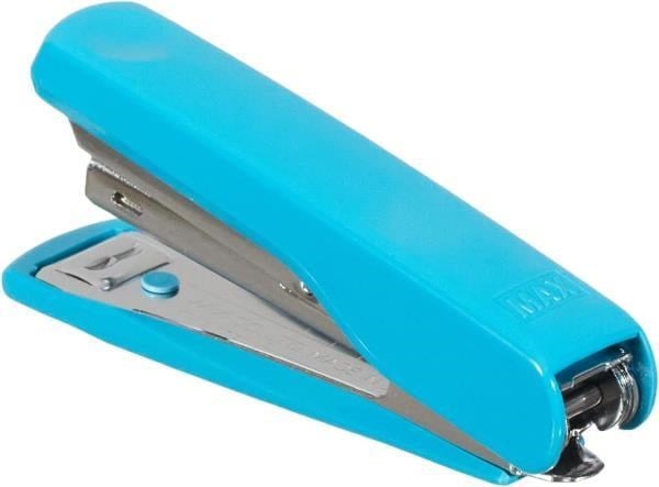 Max HD-10N No:10 Zımba Makinesi Açık Mavi – 20 Sayfa Kapasiteli, Sökücülü, Büro ve Ev Tipi