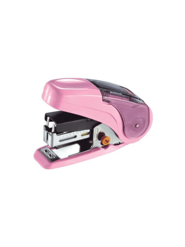 MAX SAKURI KİDS HD-10NLCK Pembe Mini Zımba Makinesi + Zımba Teli (20 Sayfaya Kadar)