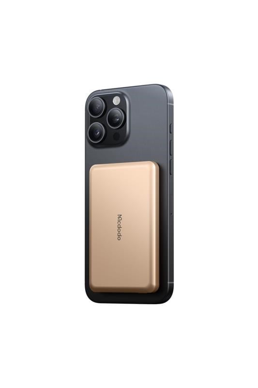 MCDODO MC-4642 5000mAh 20W Metal Ultra İnce Manyetik Kablosuz Powerbank
