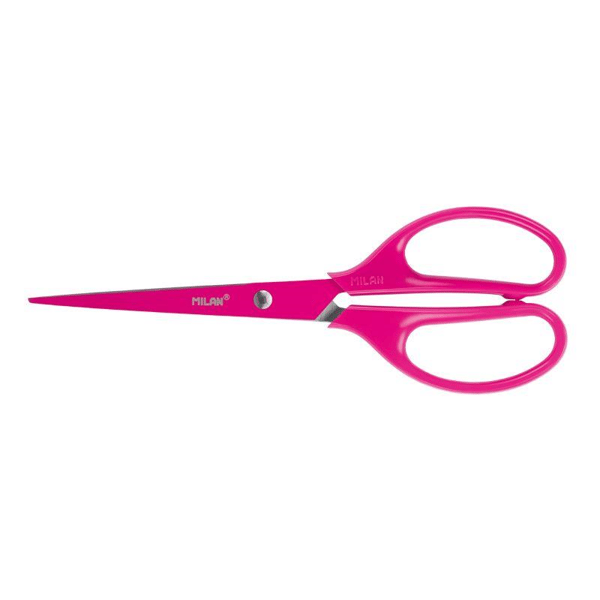 Milan BWM10425P Acid Ofis Tipi Makas Pembe 17 cm