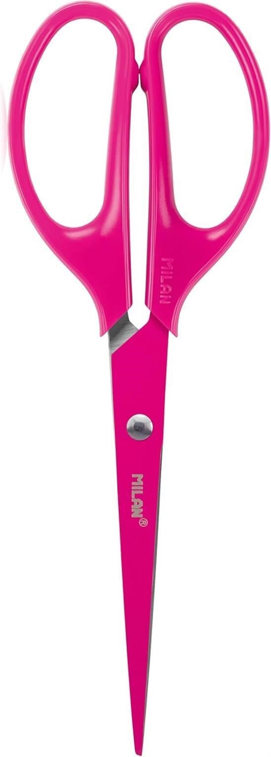 Milan BWM10425P Acid Ofis Tipi Makas Pembe 17 cm