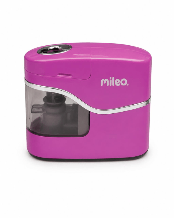 Mileo Pilli Otomatik Pembe Kalemtraş