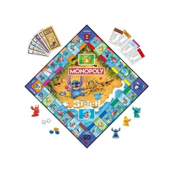 Monopoly Stitch Kutu Oyunu – Disney Lilo & Stitch (G0388)