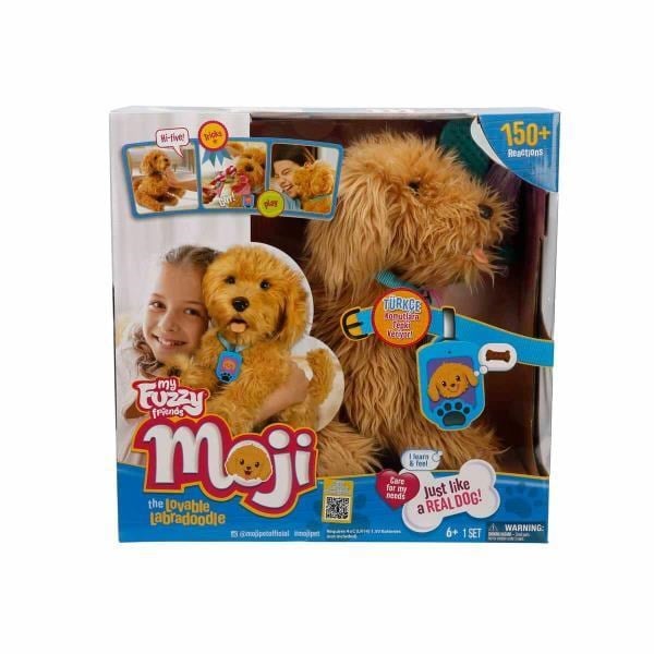 My Fuzzie Friends Sevimli Labrador Moji – Türkçe Konuşan İnteraktif Köpek