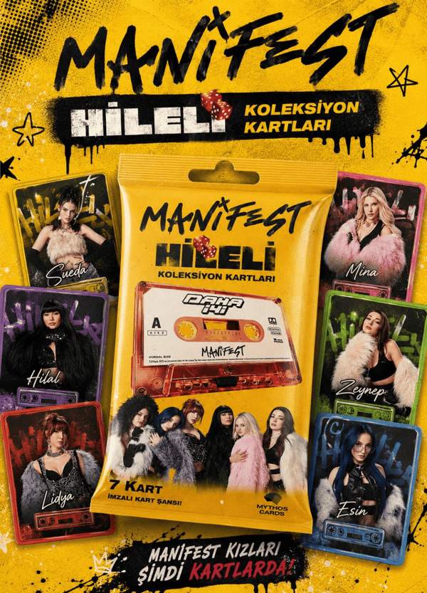 Mythos Cards Manifest Daha İyi Serisi Koleksiyon Kartları 6'lı Paket | Resmi Lisanslı
