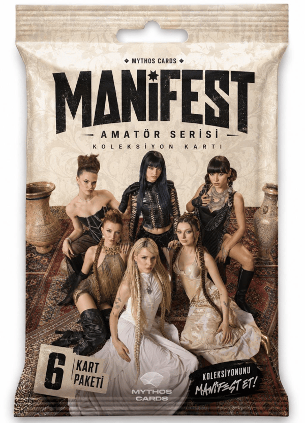 Mythos Cards Manifest Hileli Serisi Koleksiyon Kartları 7'li Paket | Resmi Lisanslı
