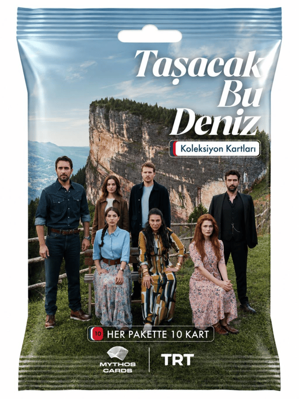 Mythos Cards Taşacak Bu Deniz Koleksiyon Kartları 10'lu Paket | Resmi Lisanslı