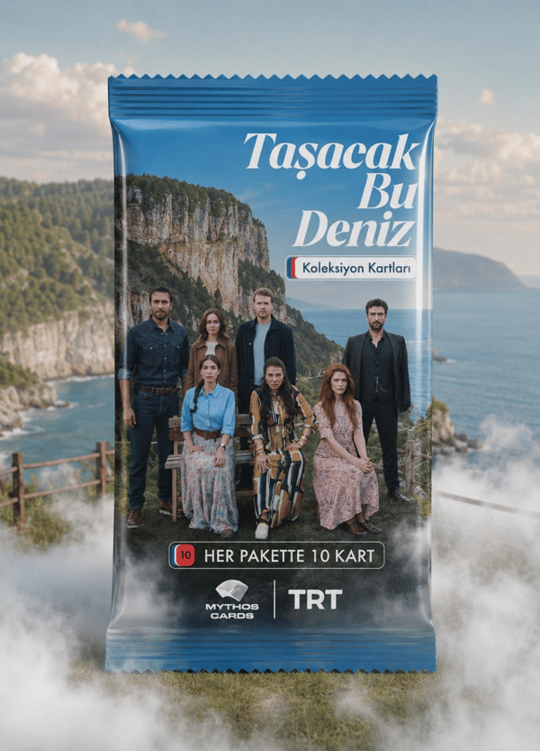 Mythos Cards Taşacak Bu Deniz Koleksiyon Kartları 10'lu Paket | Resmi Lisanslı