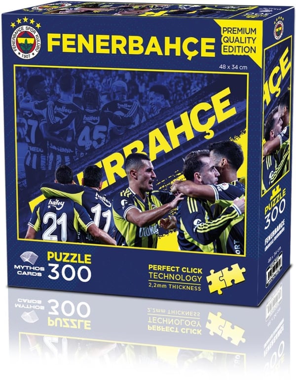 Mythos Lisanslı Fenerbahçe 300 Parça Puzzle 48 x 34 cm – Premium Quality Edition | Perfect Click Technology