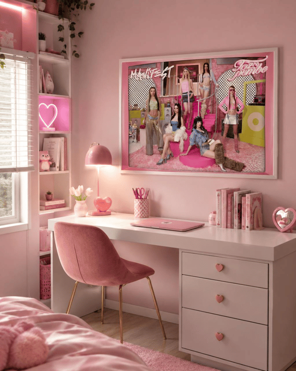 Mythos Statik Poster Manifest Toz Pembe 50 x 70 cm | Resmi Lisanslı