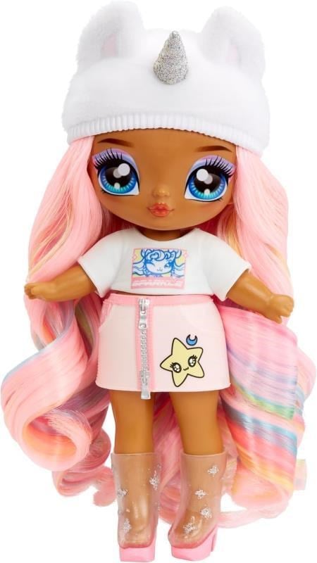 Na! Na! Na! Surprise 3’ü 1 Arada Unicorn Sırt Çantası Yatak Odası Oyun Seti – Whitney Sparkles Moda Bebek