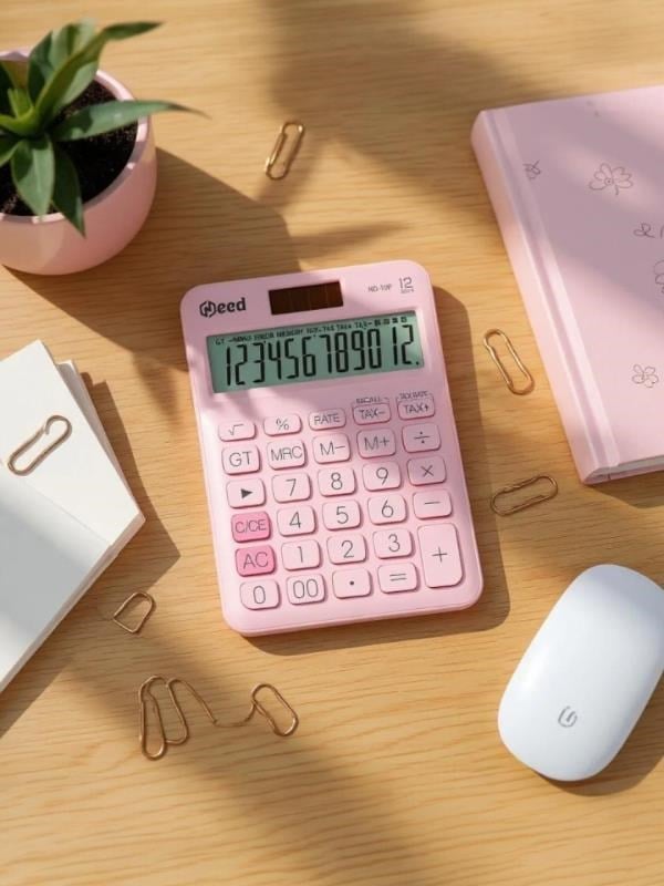 Need Nd-10P Pembe Hesap Makinesi
