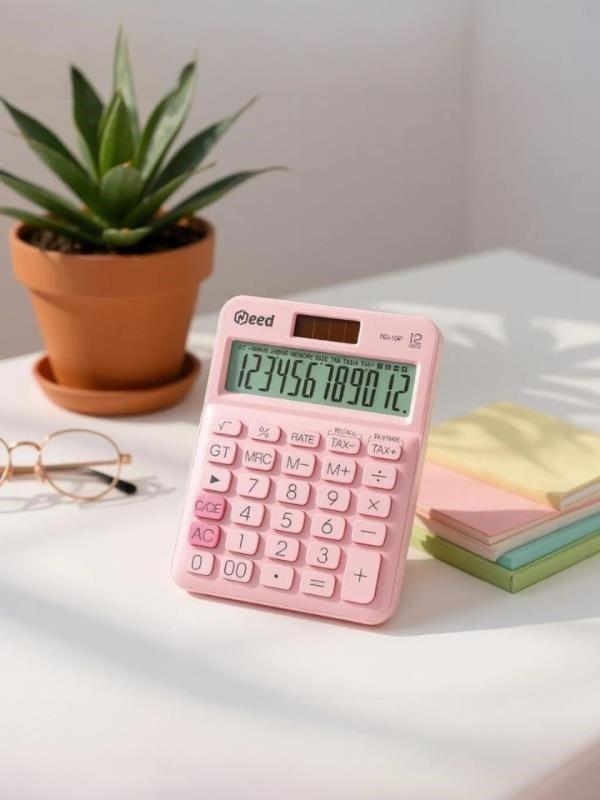 Need Nd-10P Pembe Hesap Makinesi
