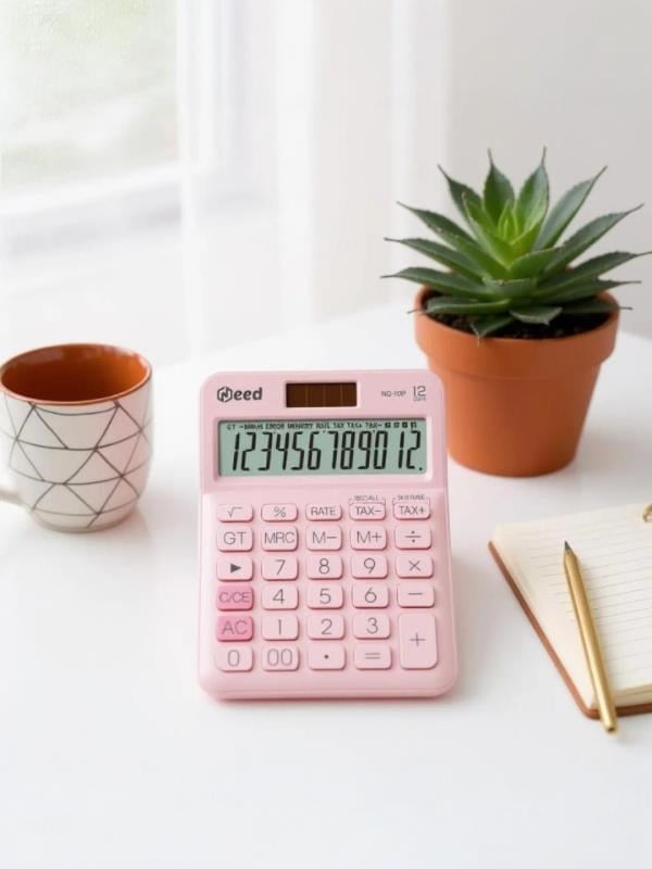 Need Nd-10P Pembe Hesap Makinesi