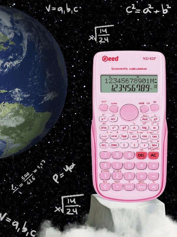 Need ND-82P Pembe 240 Fonksiyonlu Bilimsel Hesap Makinesi