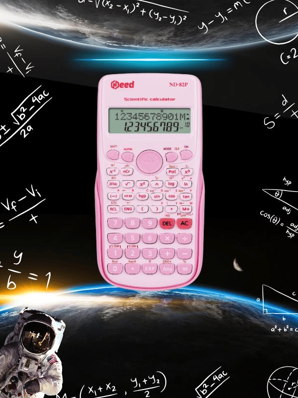 Need ND-82P Pembe 240 Fonksiyonlu Bilimsel Hesap Makinesi
