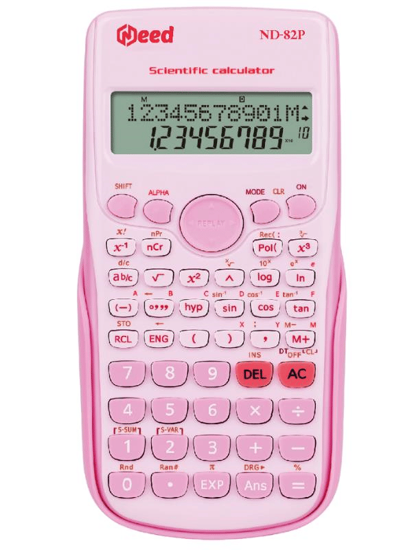 Need ND-82P Pembe 240 Fonksiyonlu Bilimsel Hesap Makinesi