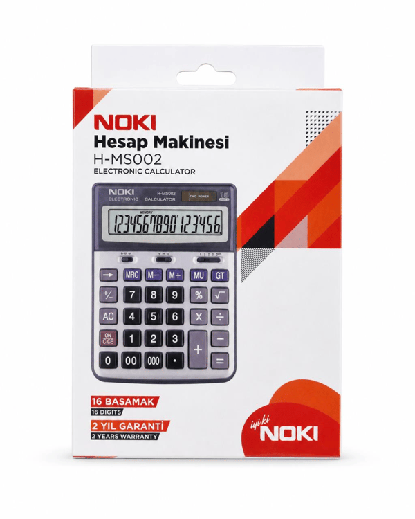 Noki Masa Üstü Hesap Makinesi H-MS002 16 Haneli