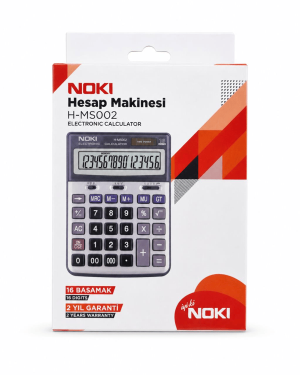 Noki Masa Üstü Hesap Makinesi H-MS002 16 Haneli