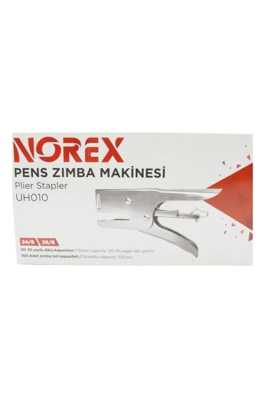 Norex Zımba Makinesi Pens Tipi 24/6 -26/6 Metal UH010