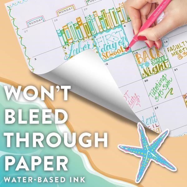 Paper Mate Flair Ocean Dream Keçeli Kalem Seti – 12 Renk (Orta Uç 0.7 mm)