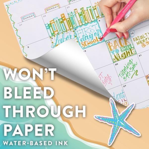 Paper Mate Flair Ocean Dream Keçeli Kalem Seti – 12 Renk (Orta Uç 0.7 mm)