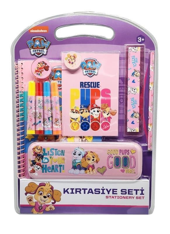 Paw Patrol Listen To Your Heart  11 Parça Kırtasiye Seti - Paw-KRS007