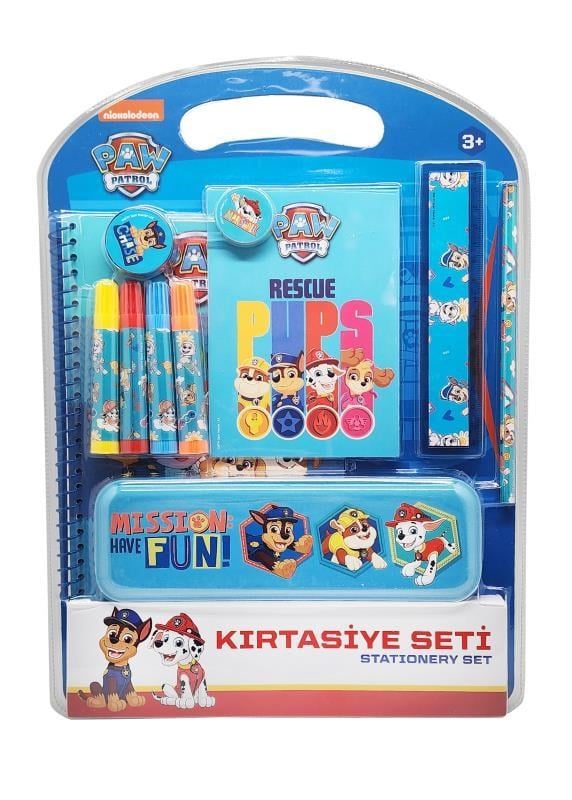 Paw Patrol Mission Have Fun 11 Parça Kırtasiye Seti -PAW-KRS007