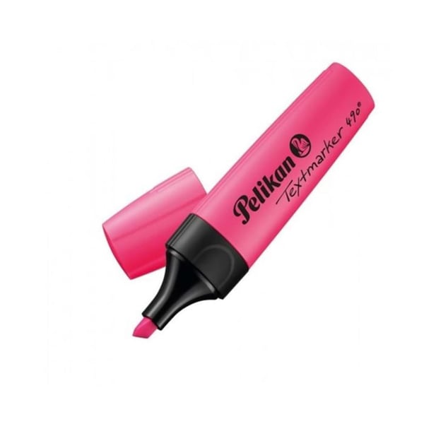 Pelikan 490 Fosforlu Pembe İşaretleme Kalemi