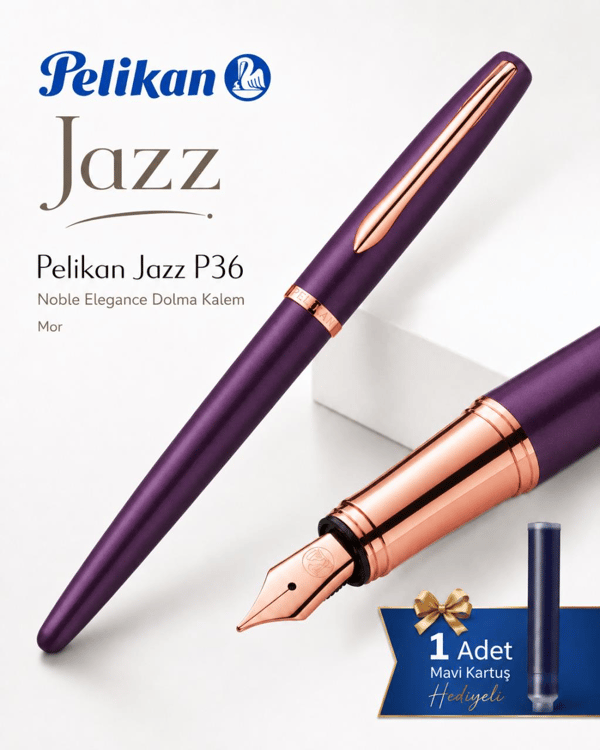Pelikan Jazz P36 Noble Elegance Dolma Kalem Mor