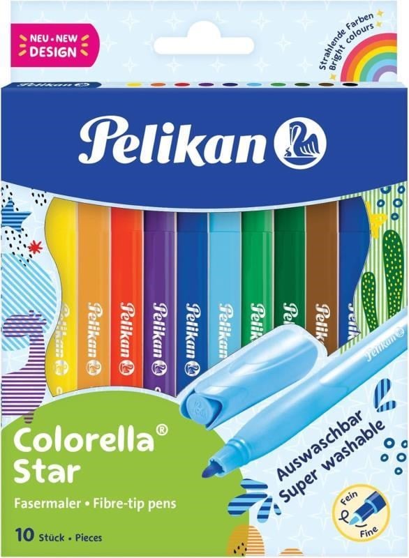 Pelikan Keçeli Kalem Colorella 10'lu Kutu
