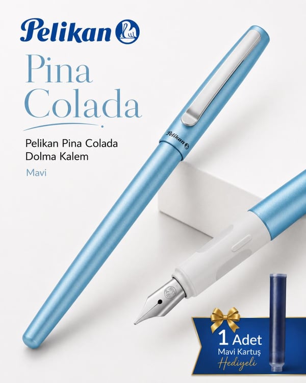 Pelikan Pina Colada Dolma Kalem Mavi  
