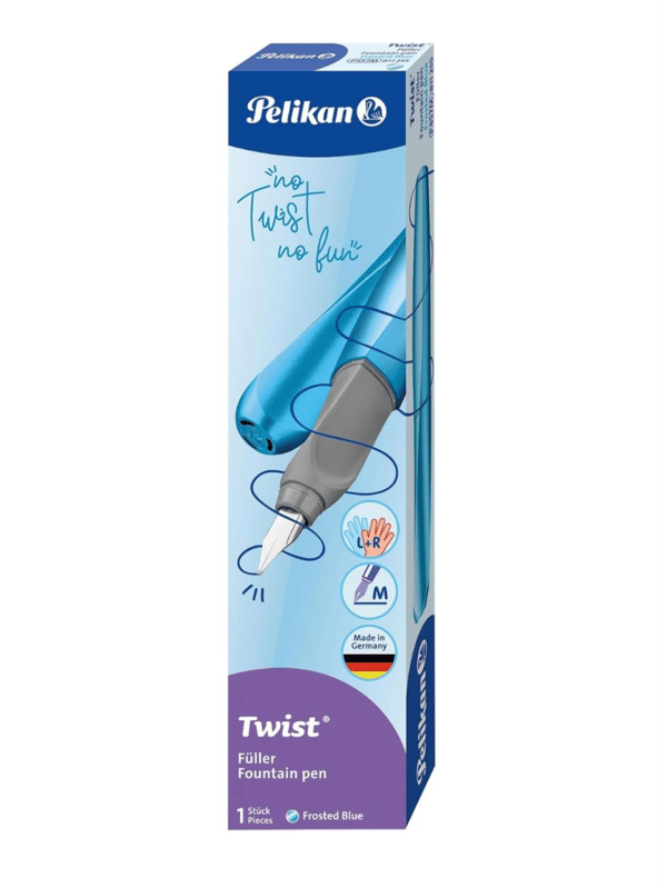 Pelikan Twist Dolma Kalem Metalik Buz Mavisi P457