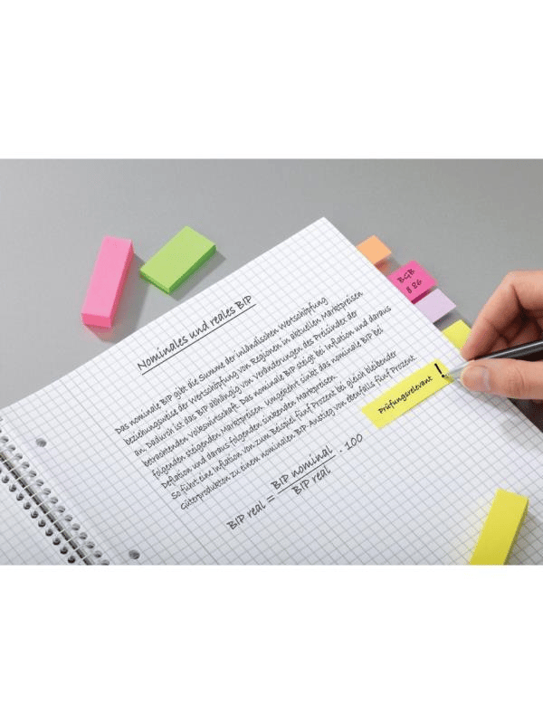 Post-İt 670/4N Not Sayfa İşareti (4 Neon Renk)