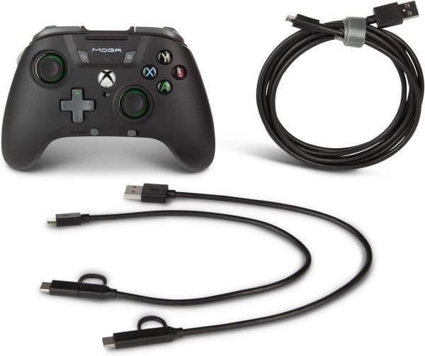 PowerA MOGA XP5-X Plus Bluetooth Kumanda- Android/PCde Mobil ve Bulut Oyun için, Siyah