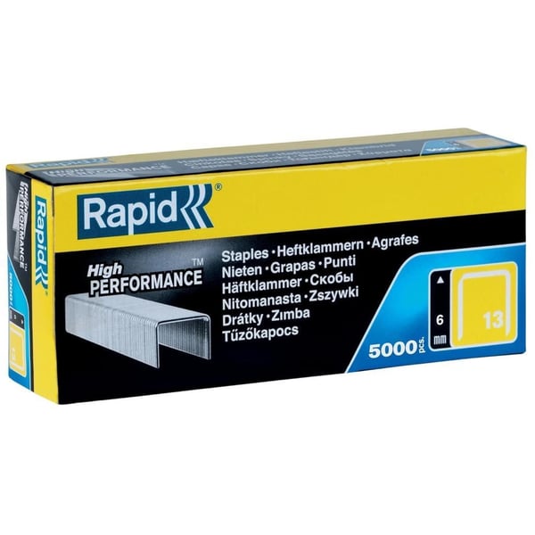 Rapid No:13/6 İnce Tel Zımba Teli 5000 Adet