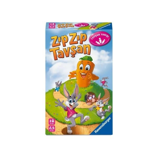 Ravensburger Zıpzıp Tavşan – Taşınabilir Kutu Oyunu