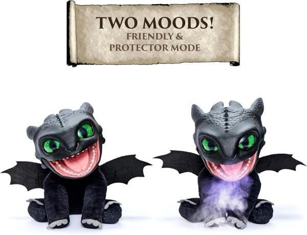 Real FX Dragon Dişsiz – Dişsiz Elektronik Kukla 30 cm (How to Train Your Dragon)