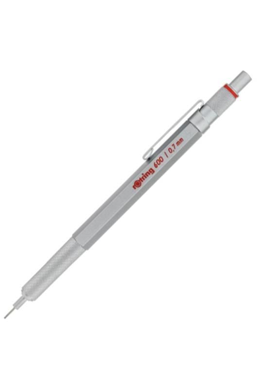 Rotring 600 Mekanik Versatil Kalem 0.7 MM Krom 1904444