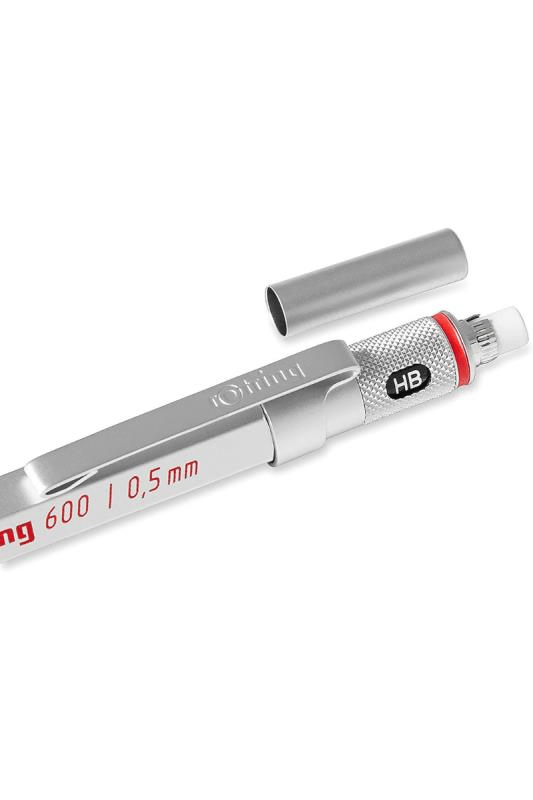 Rotring 600 Mekanik Versatil Kalem 0.5 MM Krom 1904445