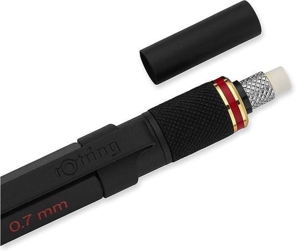 Rotring 800+ İki Fonksiyonlu Mekanik Kurşun Kalem ve Stylus Kalem 0.7 mm – Siyah
