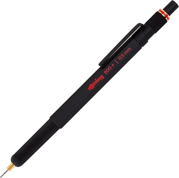 Rotring 800+ İki Fonksiyonlu Mekanik Kurşun Kalem & Stylus 0.5 mm – Siyah