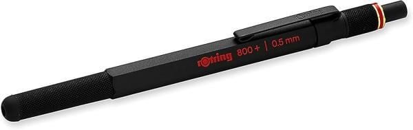 Rotring 800+ İki Fonksiyonlu Mekanik Kurşun Kalem & Stylus 0.5 mm – Siyah