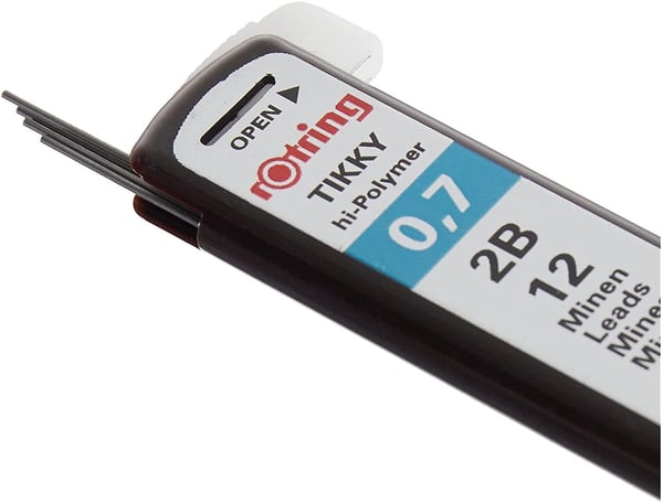 Rotring Hi-Polymer Kurşun Kalem Ucu 0.7 mm (2B)  -S0231230