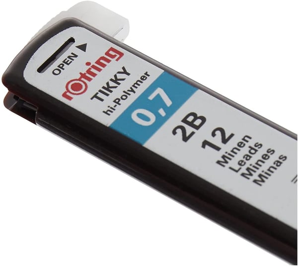 Rotring Hi-Polymer Kurşun Kalem Ucu 0.7 mm (2B)  -S0231230