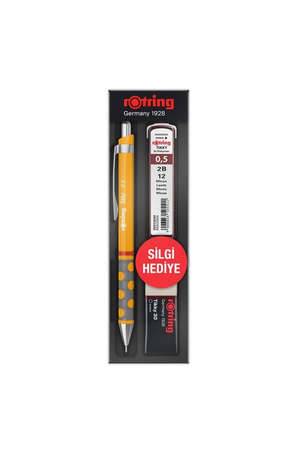 Rotring Okul Seti Tikky Rd 0.5+Min Silgi Hediyeli Mango Turuncu