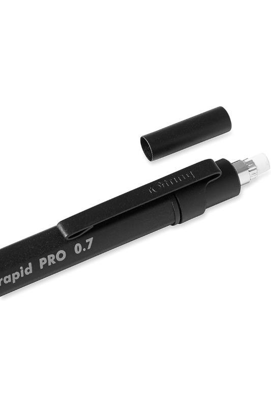 Rotring Rapid Pro 0.7 MM Mekanik Versatil Kalem Siyah 1904257