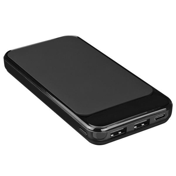S-link IP-G2711 10000mAh Powerbank 2 Usb Port Siyah LCD+LED Gösterli Pil Şarj Cihazı(Gizli Led)